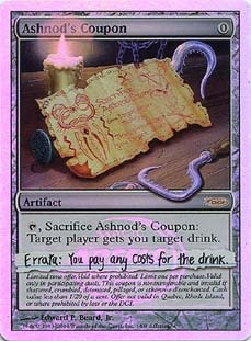 (Promo-Arena)Ashnod's Coupon